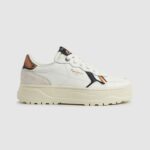 Women Off White Pepe Jeans Kore Retry Leather Sneakers 60J40571