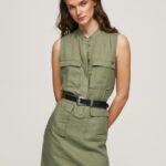 Women Range Pepe Jeans Aura Utility Dress 60J40178