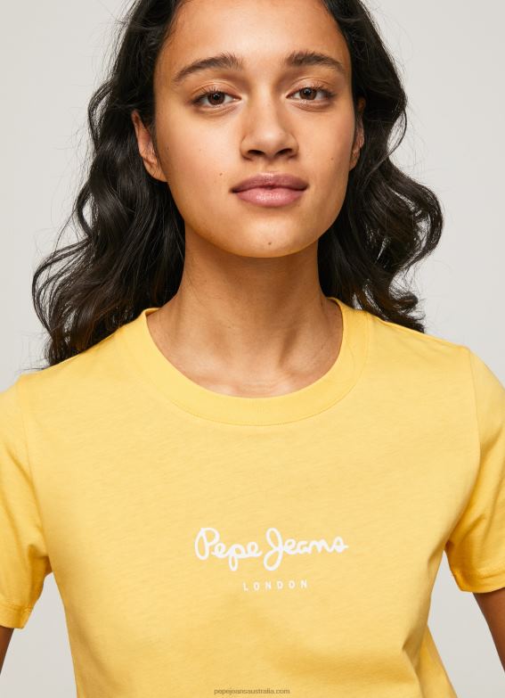 women_shine_pepe_jeans_printed_t_shirt_60j40454.jpg Women Shine Pepe Jeans Printed T-Shirt 60J40454 - Image 1