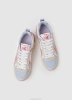 Women Soft Pink Pepe Jeans Brit Pro Bright Running Sneakers 60J40575 - Image 3