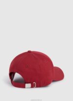 Women Studio Red Pepe Jeans Embroidered Logo Basic Cap 60J40786 - Image 2