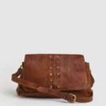 Women Tobacco Pepe Jeans Leather Shoulder Bag 60J40746