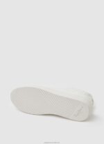 Women White Pepe Jeans Adam Match Classic Sneakers 60J40586 - Image 5