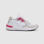 Women White Pepe Jeans Arrow Light Combined Sneakers 60J40602