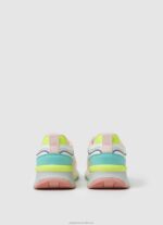 Women White Pepe Jeans Brit Pro Bright Running Sneakers 60J40576 - Image 4
