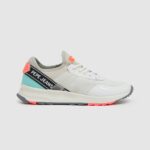 Women White Pepe Jeans Joy Tech Summer Technical Sneakers 60J40606