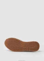 Women White Pepe Jeans London Troy Combined Sneakers 60J40590 - Image 5