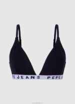 Women White Pepe Jeans Stretchy Cotton Bra 60J40540 - Image 4